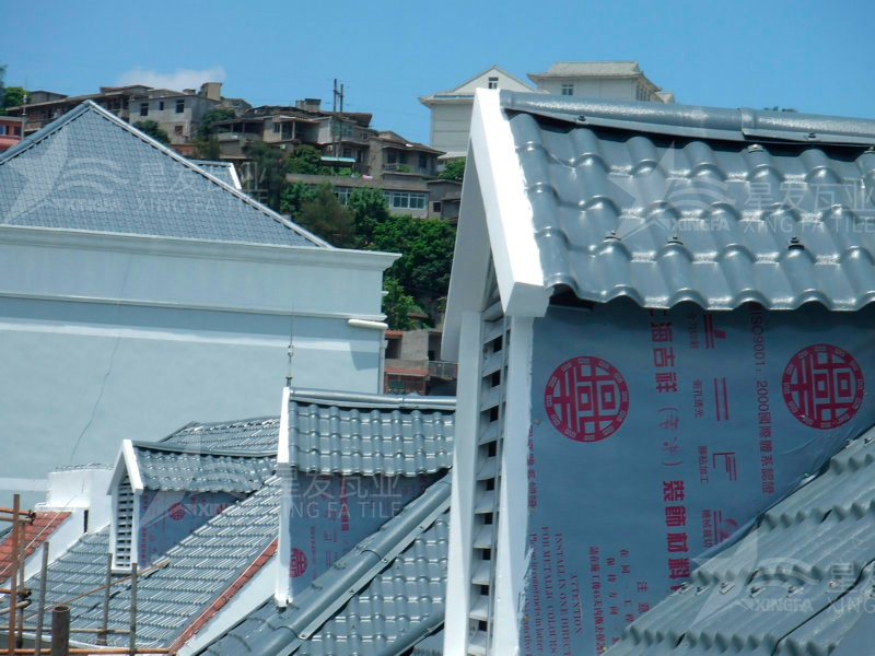 太原市面上的樹脂瓦價格大概多少錢一平方呢？
