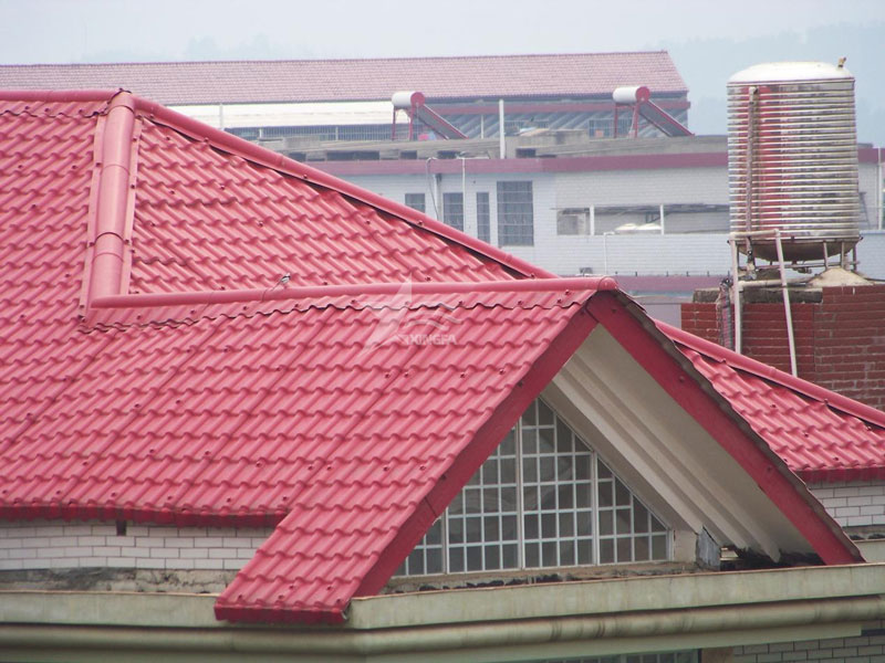 新型屋面建材太原合成樹脂瓦，傳統(tǒng)建筑用瓦的傳承替代建筑材料