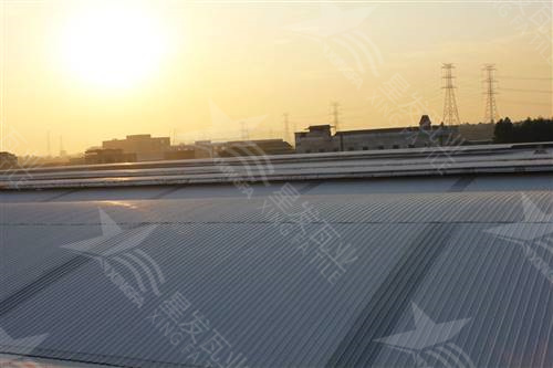灰色2.5厚apvc復合塑料防腐瓦 溫室種殖大棚用彩瓦 太原pvc波紋瓦廠家定制